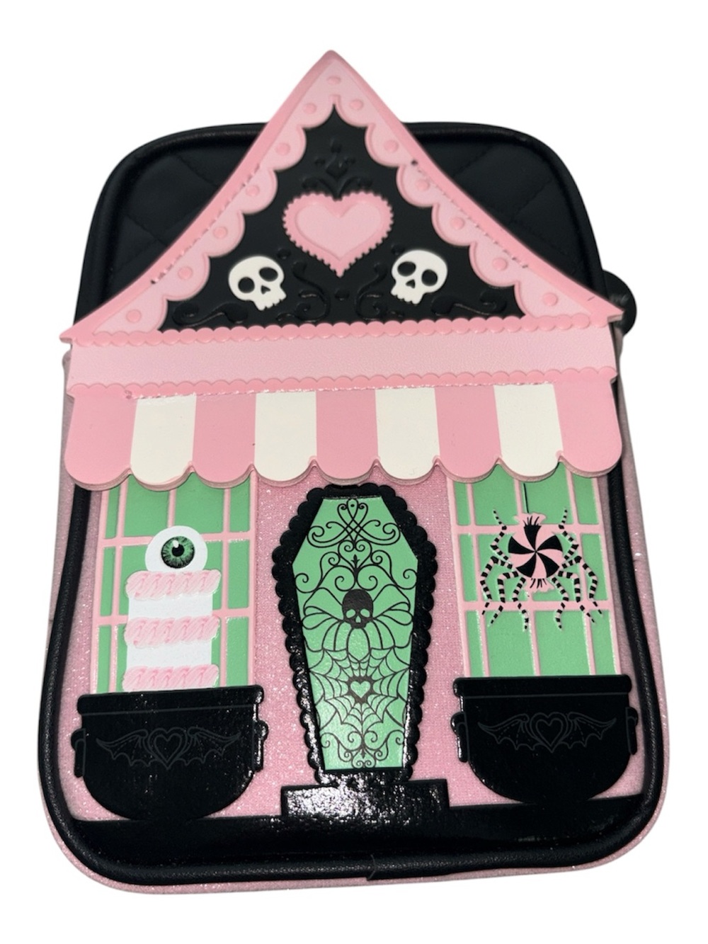 Bath & Body Works Pink Haunted Shop Crossbody Bag Halloween 2025 NWT